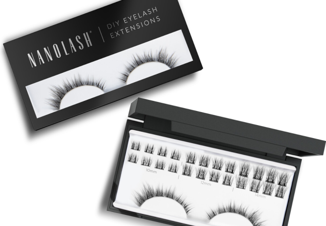 Zachwycaj z rzęsami w kępkach DIY Eyelash Extensions od Nanolash!